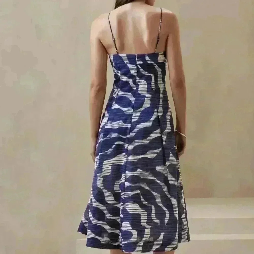 BANANA REPUBLIC BANDEAU MIDI DRESS - Picture 5 of 6